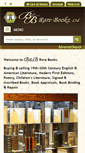 Mobile Screenshot of bbrarebooks.com